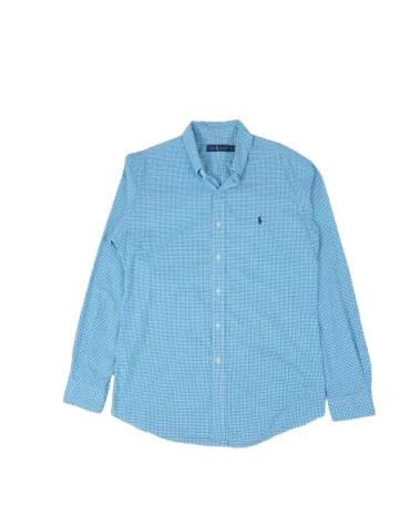 CAMISA RALPH LAUREN HOMBRE AZUL CLARO