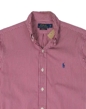 CAMISA POLO RALPH LAUREN HOMBRE ROJO Y BLANCO