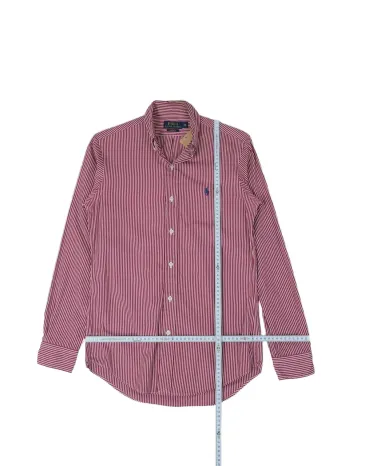 CAMISA POLO RALPH LAUREN HOMBRE ROJO Y BLANCO