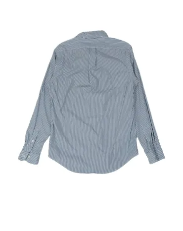 CAMISA RALPH LAUREN HOMBRE AZUL RAYAS BLANCAS