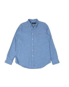 CAMISA POLO RALPH LAUREN HOMBRE AZUL Y BLANCO