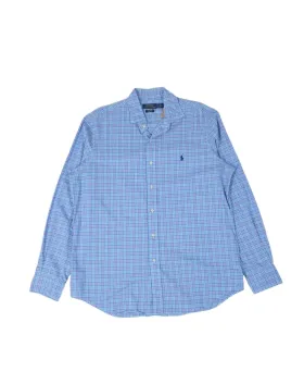 CAMISA POLO RALPH LAUREN HOMBRE AZUL CLARO