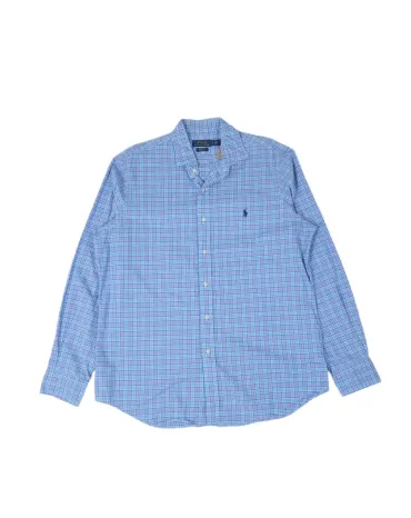 CAMISA POLO RALPH LAUREN HOMBRE AZUL CLARO