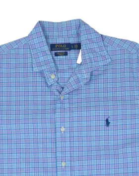 CAMISA POLO RALPH LAUREN HOMBRE AZUL CLARO