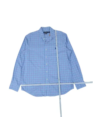 CAMISA POLO RALPH LAUREN HOMBRE AZUL CLARO