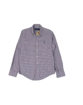 CAMISA RALPH LAUREN HOMBRE AZUL MARINO Y ROJO