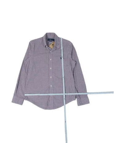 CAMISA RALPH LAUREN HOMBRE AZUL MARINO Y ROJO
