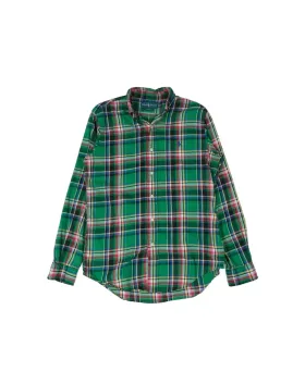 CAMISA RALPH LAUREN HOMBRE VERDE A CUADROS