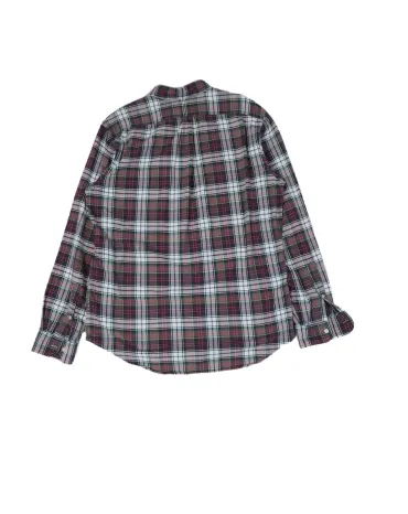 CAMISA RALPH LAUREN HOMBRE BURDEOS Y VERDE A CUADROS