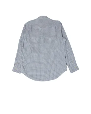 CAMISA POLO RALPH LAUREN HOMBRE BLANCO Y AZUL