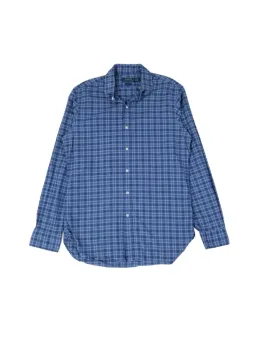 CAMISA POLO RALPH LAUREN HOMBRE AZUL A CUADROS