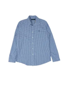 CAMISA POLO RALPH LAUREN HOMBRE AZUL