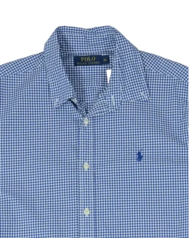 CAMISA POLO RALPH LAUREN HOMBRE AZUL