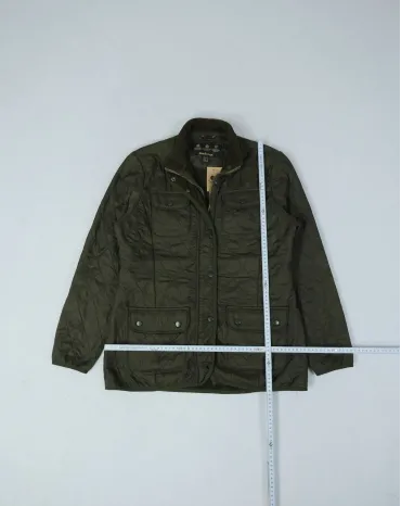 CAZADORA ACOLCHADA BARBOUR MUJER VERDE MILITAR