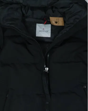 ABRIGO PLUMÍFERO MONCLER MUJER NEGRO