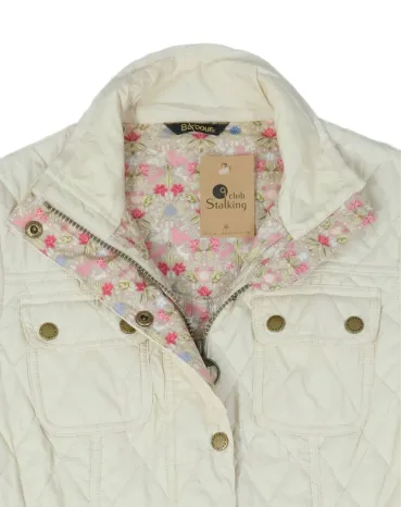 CAZADORA BARBOUR ACOLCHADA MUJER MARFIL