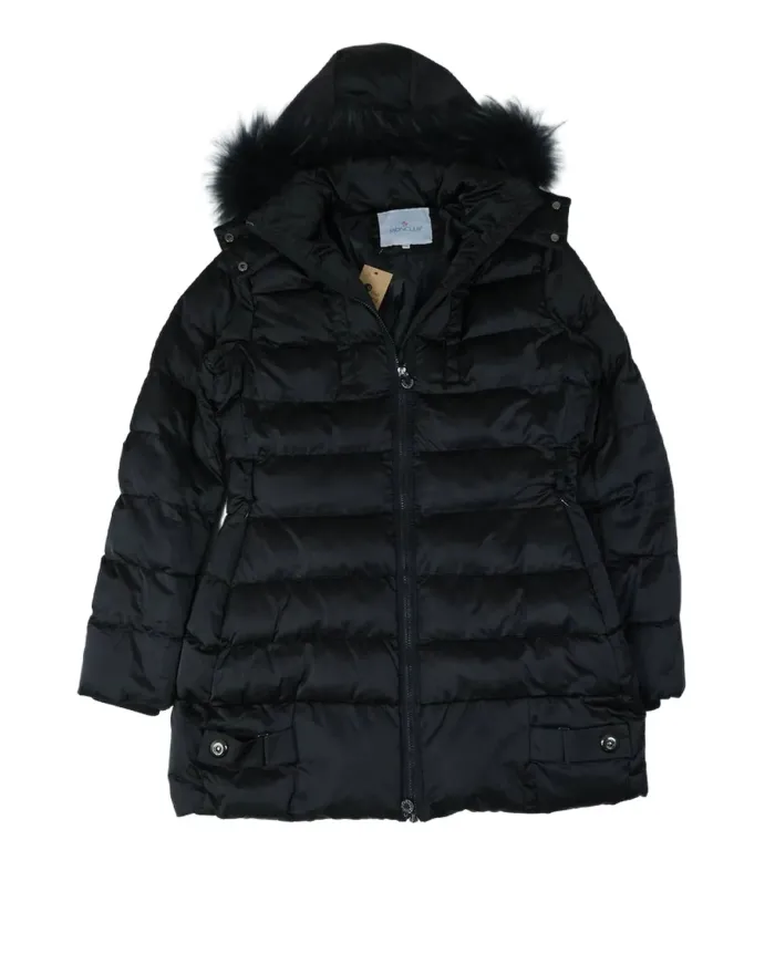 ABRIGO PLUMÍFERO MONCLER MUJER NEGRO