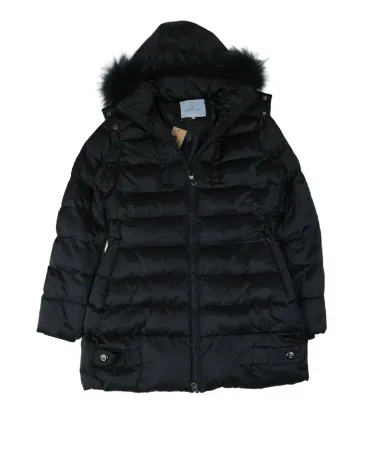 ABRIGO PLUMÍFERO MONCLER MUJER NEGRO