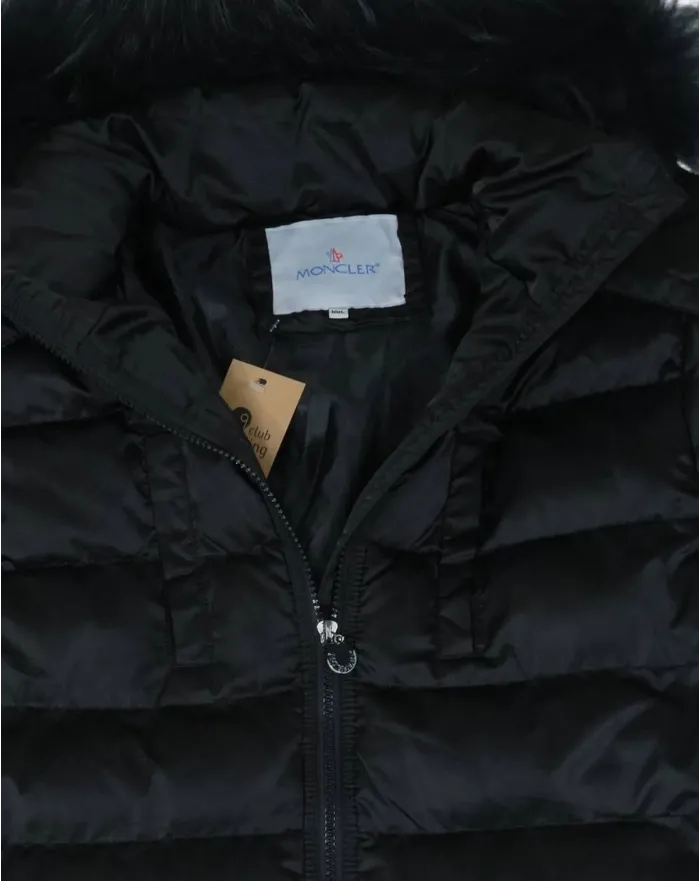 ABRIGO PLUMÍFERO MONCLER MUJER NEGRO