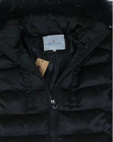 ABRIGO PLUMÍFERO MONCLER MUJER NEGRO