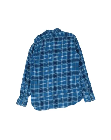 CAMISA RALPH LAUREN DE CUADROS HOMBRE AZUL