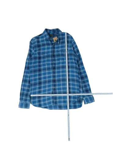 CAMISA RALPH LAUREN DE CUADROS HOMBRE AZUL