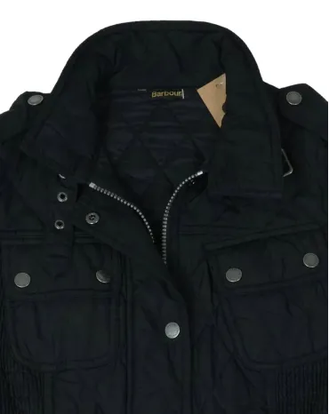 CAZADORA BARBOUR ACOLCHADA MUJER NEGRO