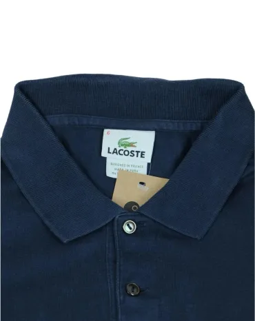 POLO LACOSTE HOMBRE AZUL MARINO