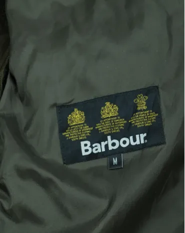 CAZADORA BARBOUR ACOLCHADA HOMBRE VERDE MILITAR