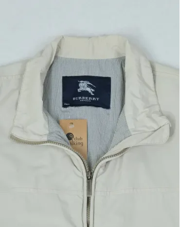 CAZADORA LIGERA BURBERRY HOMBRE BEIGE CLARO