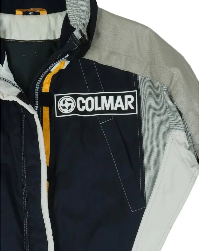 CAZADORA COLMAR HOMBRE NEGRO/GRIS/BLANCO