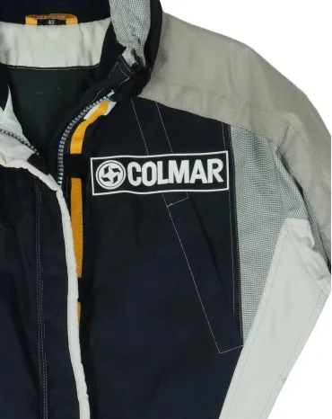CAZADORA COLMAR HOMBRE NEGRO/GRIS/BLANCO