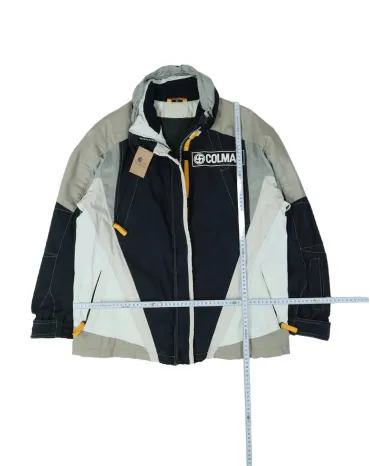 CAZADORA COLMAR HOMBRE NEGRO/GRIS/BLANCO