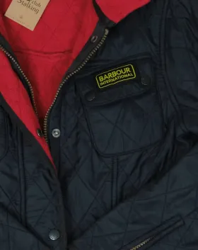 CAZADORA ACOLCHADA BARBOUR INTERNATIONAL HOMBRE AZUL MARINO