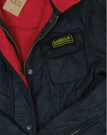 CAZADORA ACOLCHADA BARBOUR INTERNATIONAL HOMBRE AZUL MARINO