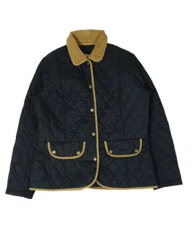 CAZADORA BARBOUR ACOLCHADA MUJER AZUL MARINO