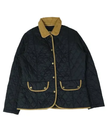 CAZADORA BARBOUR ACOLCHADA MUJER AZUL MARINO