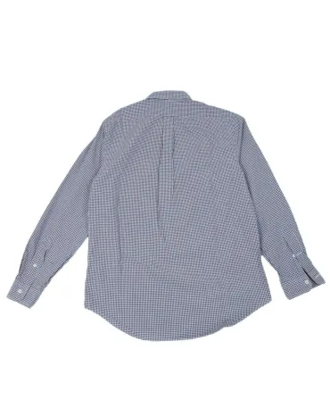 CAMISA RALPH LAUREN HOMBRE BLANCO CON CUADROS AZUL Y ROJO