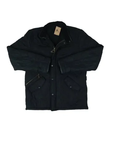 CAZADORA BARBOUR ACOLCHADA NEGRA PARA HOMBRE
