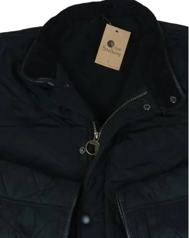 CAZADORA BARBOUR ACOLCHADA NEGRA PARA HOMBRE