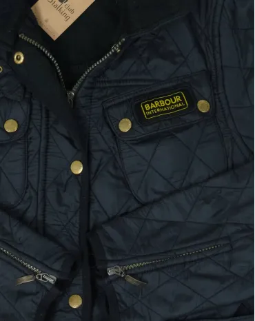 CAZADORA ACOLCHADA BARBOUR INTERNATIONAL HOMBRE AZUL MARINO
