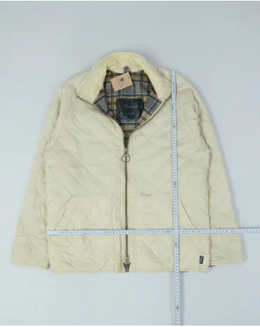 CAZADORA ACOLCHADA BARBOUR MUJER CRUDO