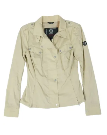 CAZADORA BELSTAFF MUJER BEIGE