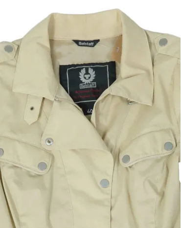 CAZADORA BELSTAFF MUJER BEIGE