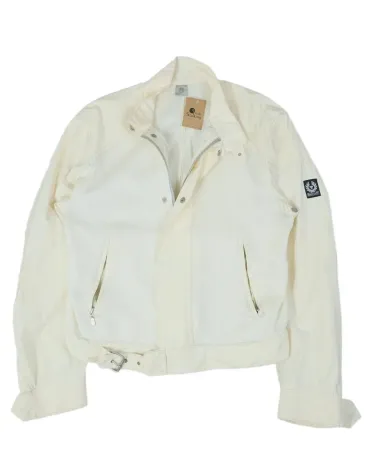 CAZADORA BELSTAFF MUJER MARFIL