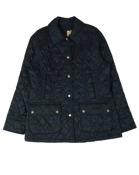 CAZADORA BARBOUR ACOLCHADA MUJER AZUL MARINO