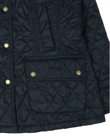 CAZADORA BARBOUR ACOLCHADA MUJER AZUL MARINO