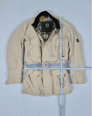 CAZADORA BELSTAFF HOMBRE BEIGE