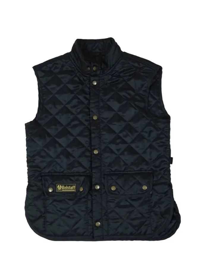 CHALECO ACOLCHADO BELSTAFF HOMBRE NEGRO