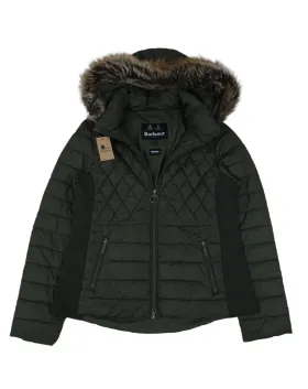 CAZADORA ACOLCHADA BARBOUR MUJER VERDE MILITAR